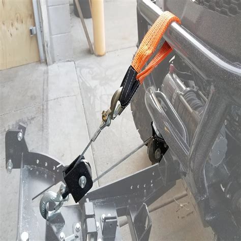 snow plow hook up for atv